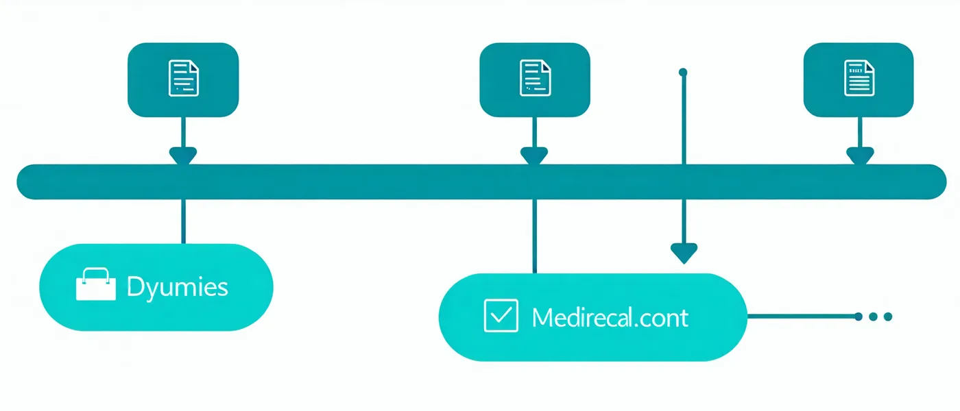 Clinical encounter to prior authorization approval workflow diagram